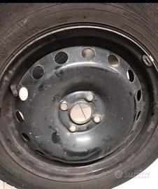 2 gomme seminuove fiat panda 2012