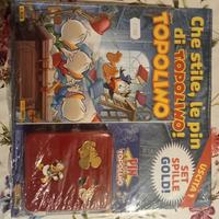 Fumetto topolino con spille