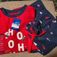 Pigiama natalizio in cotone. Nuovo.