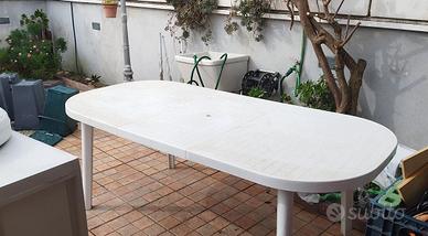 Set Giardino NARDI: Tavolo Allungabile + 8 Sedie