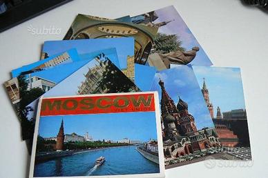 MOSCA Russia 16 cartoline anni 70