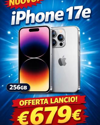 IPhone 17e nuovo