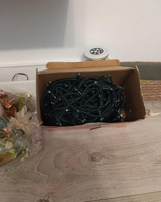 catena di luci di Natale per esterno 