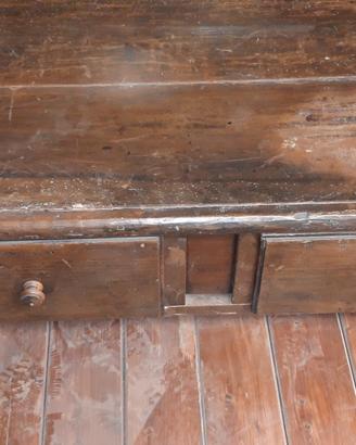 TAVOLINO IN NOCE D'EPOCA