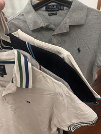 Lotto 6 Polo Uomo Originali Burberry Polo,