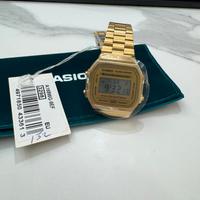 Orologio casio color oro a quarzo