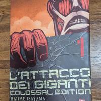 Manga L'attacco dei giganti Colossal Edition 1