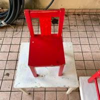 Tavolo e sedie bambini