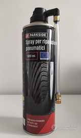 Spray riparazione foratura pneumatico auto