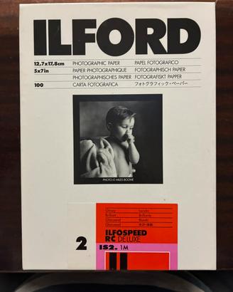 ILFORD ILFOSPEED RC DELUXE – Carta Fotografica 5×7