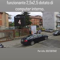 Schermo pubblicitario 2,5x2,5