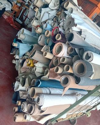 tessuti scampoli vari moderni grosso lotto