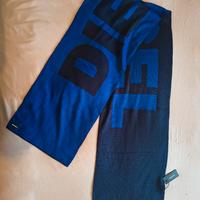 Sciarpa Diesel Blu nuova con cartellino