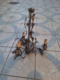 Lampadari in Ferro Battuto 