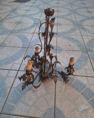 Lampadari in Ferro Battuto 