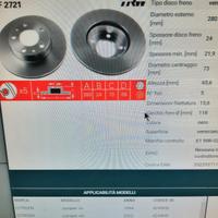 Dischi Jumper /Ducato/ Boxer df 2721