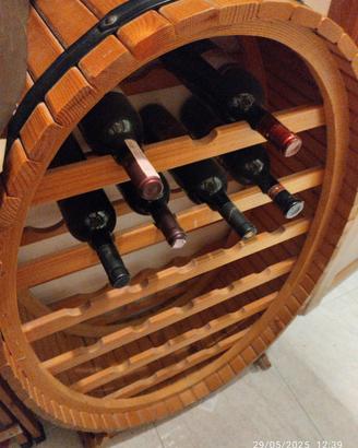 botte porta bottiglie vino