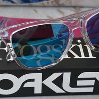 Occhiali Oakley Frogskins Crystal Prizm Sapphire