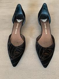 Scarpe camoscio donna Emporio Armani