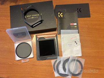 K&F Concept Kit di Sistema Holder Porta Filtri
