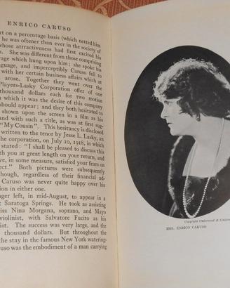 RARO e splendido volume del 1922 “ENRICO CARUSO