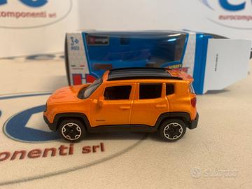 MODELLINO JEEP RENEGADE ARANCIONE