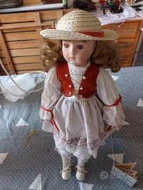 bambola in porcellana 