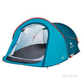 Tenda Quechua 2 Seconds Easy - 2 Posti - Azzurra