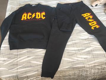 TUTA AC/DC NERA TAGLIA M EURO13