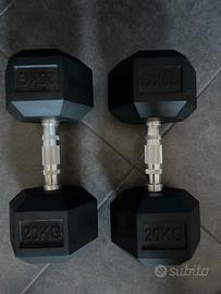 Manubri palestra 40 kg totali