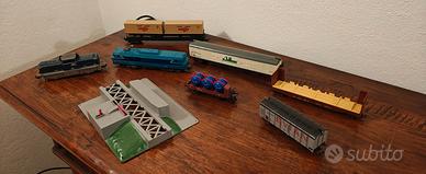 Trenino Lima , locomotive, vagoni e binari