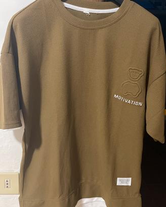 completo tuta uomo eaffle marrone orso