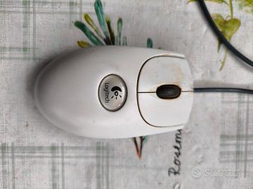Mouse ottico Logitech M-BJ58 bianco grigio