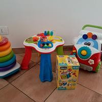 Giochi marchio Chicco e Fisher Price