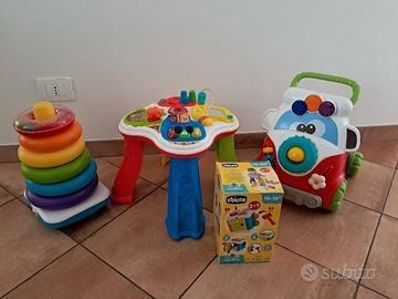 Giochi marchio Chicco e Fisher Price