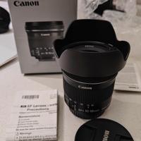 grandangolo Canon EFS 10-18mm f4.5-5.6 is stm