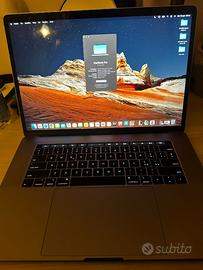 MacBook Pro 15’ 2019 con touch bar