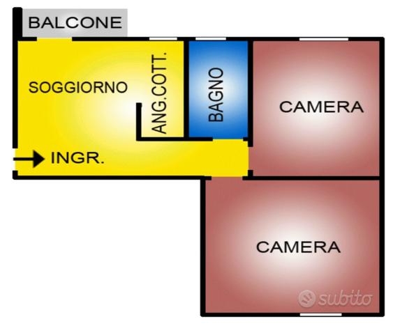 Bologna trilocale adiacenze s.orsola