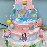 Torta in polistirolo Peppa Pig 