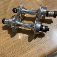 Mozzi Campagnolo posteriori da corsa vintage.