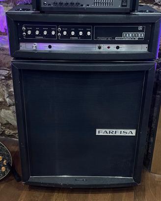 Farfisa Model G Testata Cassa + Footswitch