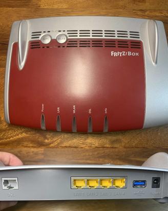 Modem Router Fibra FRITZ!Box Telecom Belkin