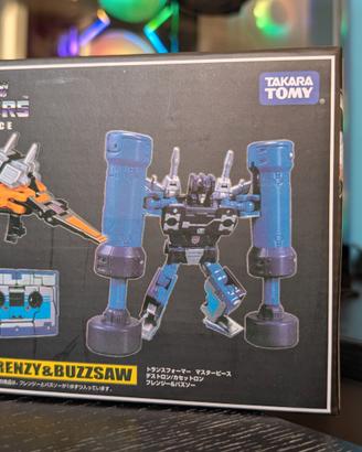 Takara MP-16 Frenzy & Buzzsaw Transformers Masterp
