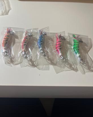 Set 5 Totanare  per seppie e calamari