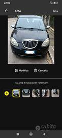 lancia ypsilon 1.3 mjt 16v Argento