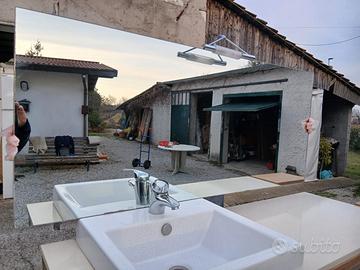 Mobile Bagno con Piano in Marmo