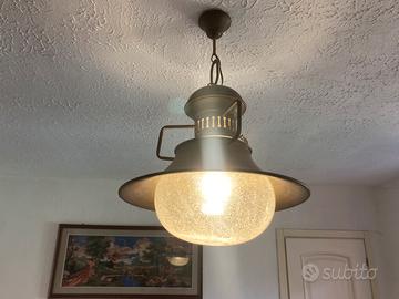 Lampadario in ottone