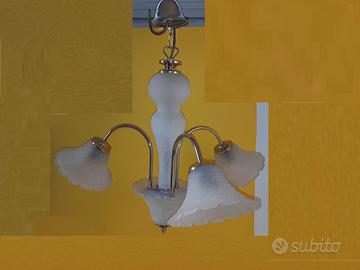 lampadario camera sala salone soggiorno a 3 luci i