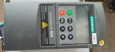 n°2 convertitori di frequenza mon 0.37 KW