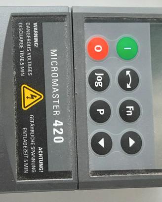 n°2 convertitori di frequenza mon 0.37 KW